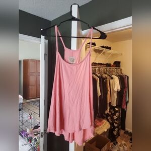 Chaser Pink Racerback Tank Top